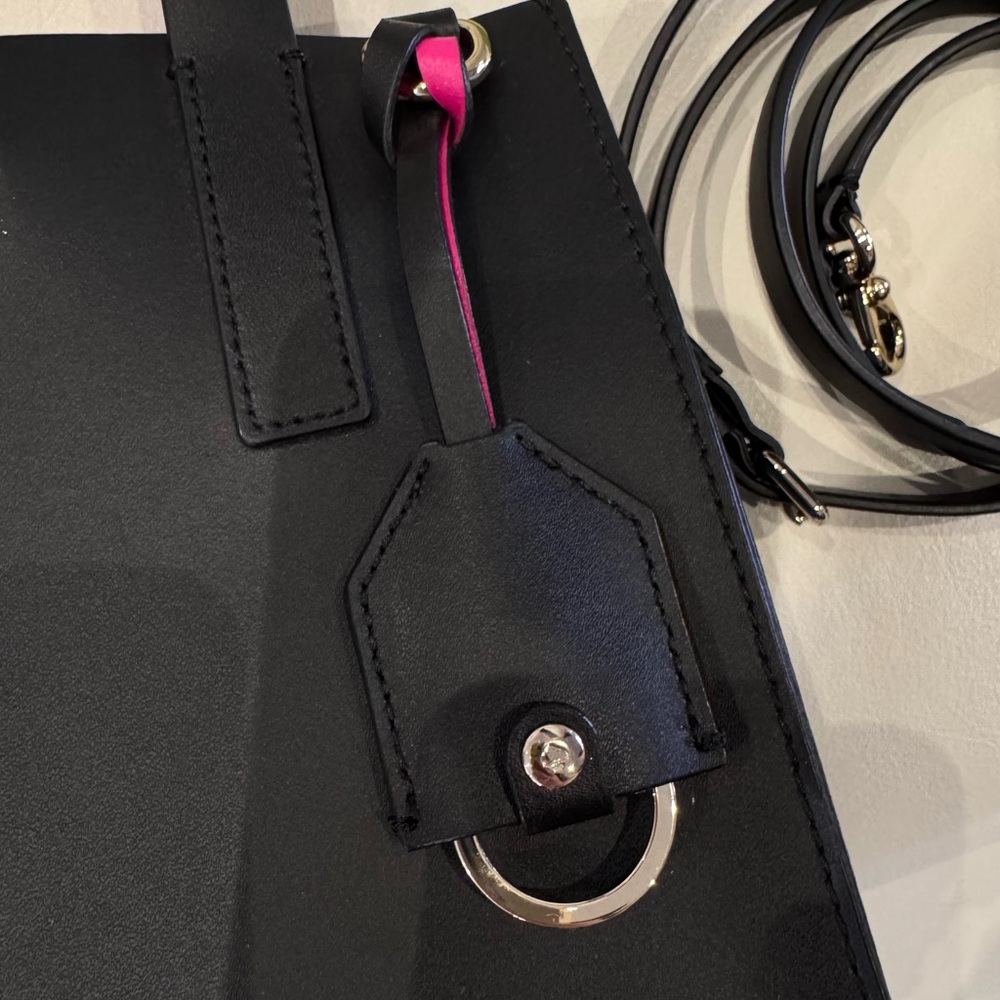 SALE‼️ Kate Spade- Black tote bag with a strap - Picture 11 of 14